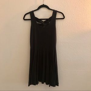 Back detail little black dress